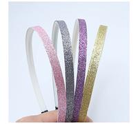 Fascia Per Capelli 4 pz. Ragazze Glitter Hair Bands Fascia for capelli Accessori for capelli Denti Hairbands Fascia Per Capelli Donna(Pink S L G)