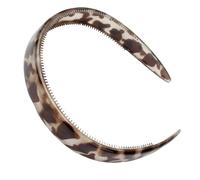 Fascia per capelli a denti fini con bordi larghi per una presa sicura e comoda da indossare, accessorio per capelli alla moda per donne