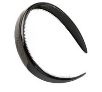 Fascia per capelli a denti fini con bordi larghi per una presa sicura e comoda da indossare, accessorio per capelli alla moda per donne