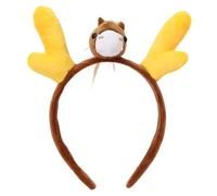 Fascia per capelli a forma di cavallo in peluche, per feste e uso quotidiano, per l'anno delle mascotte per il nuovo giorno della fascia in peluche per feste