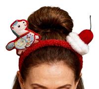 Fascia per Capelli a Forma di Cavallo,Morbido Peluche - Accessorio per Capelli per la Festa di Primavera - Ideale per Capodanno Natale Carnevale Festa a Tema Festival Spettacolo e Gioco