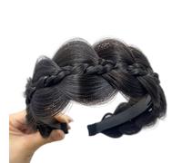 Fascia per capelli a lisca di pesce, accessorio per lo styling dei capelli per migliorare il tuo abbigliamento quotidiano e acconciature alla moda, accessorio per capelli in fibra sintetica