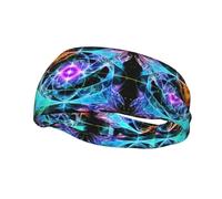 Fascia per capelli a otto dimensioni, traspirante, per corsa, ciclismo, calcio, yoga, per donne e uomini