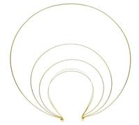 Fascia per capelli a quattro strati per donne vintage madre dio fascia per capelli formale evento festa Hairhoop nuziale doccia copricapo