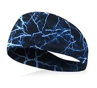 Fascia Per Capelli Abbigliamento for il sudore degli uomini e delle donne for lo sport Yoga ciclismo Sweatband Assorbe Assorbent Bands Accessori Fascia Per Capelli Donna(Style 12)