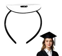 Fascia per capelli adatta per lauree | Fascia per capelli unisex, antiscivolo, accessorio per cappelli da dottore, fasce per il fissaggio
