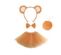 Fascia per capelli alla moda con orecchie di orso, con fiocco, comoda fascia regolabile per capelli per ragazze