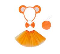 Fascia per capelli alla moda con orecchie di orso, con fiocco, comoda fascia regolabile per capelli per ragazze