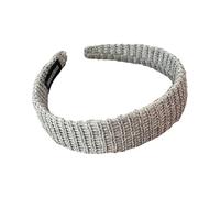 Fascia per capelli alla moda lavorata a maglia, unisex, regolabile, alla moda, per adolescenti e adulti, stile casual, per eventi