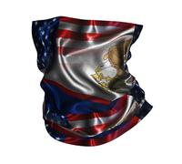 Fascia per Capelli American Samoa USA Flag Multicolor Elastico Sciarpa A Tubo Multiuso Passamontagna per Motocicletta Yoga Ciclismo