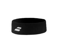 Babolat Logo Headband, Fascia Sportiva, Taglia Unica, Colore Nero, Materiale Elastico, Leggero e Confortevole, Assorbimento ottimale dell'umidità, Tenuta Perfetta per i Capelli. Unisex Adulto