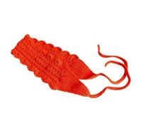 Fascia per capelli bohémien, per donne e ragazze, sciarpa per capelli, fascia regolabile, copricapo, accessorio per capelli, per viaggi, vita quotidiana, feste, colore arancione