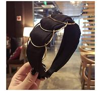 Fascia Per Capelli BOUTIQUE ACCESSORI for PACCINI ACCESSORI for PIACCINI DONNA ANELLO ANELLO IN GUARDA CURCING TESSUTO PORTATORE Tormata a tesa larga Fashion Hairband Hair Hoop Fascia Per Capelli Donn