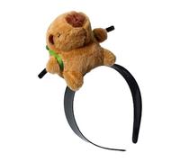 Fascia per capelli capibara per il lavaggio del viso, fasce per capibara animali | Fasce per capelli divertenti per il viso con animali Capibara - Fascia per la testa antiscivolo, fascia per i