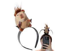 Fascia per capelli capibara per il lavaggio del viso, fasce per capibara animali - Fascia per animali divertente per il lavaggio del viso - Fasce per capelli per lavare, simpatico cerchio per
