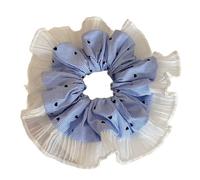 Fascia per capelli casual arricciata per la vita di tutti i giorni, alla moda, per la scuola e le feste di lavoro