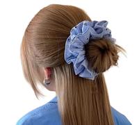 Fascia per capelli casual arricciata per la vita di tutti i giorni, alla moda, per la scuola e le feste di lavoro