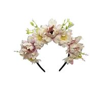 Fascia per capelli comoda e leggera con motivo floreale, per una lunga durata senza fastidio, perfetta per i viaggi quotidiani e le attività