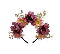 Fascia per capelli comoda e leggera con motivo floreale, per una lunga durata senza fastidio, perfetta per i viaggi quotidiani e le attività