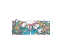 Fascia per capelli con adorabile unicorni vicino al fiume - Fascia per capelli delicata e carina - Fasce elastiche morbide da principessa
