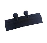 Fascia per capelli con api, morbida fascia per capelli per neonati, bambine e ragazze, fascia elastica per tutti i giorni, battesimi, servizi fotografici e feste, accessori per capelli, colore nero