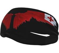 Fascia per capelli con bandiera del Kazakistan, fasce sportive per il sudore per uomo e donna, per allenamento, atletica, corsa, yoga, basket, palestra, unisex, polsiere