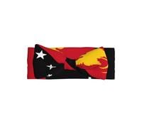 Fascia per capelli con bandiera della Papua Nuova Guinea per bambine, in poliestere morbido ed elastico, perfetta per neonati, 0-6 mesi, regalo per bambini, accessorio fotografico