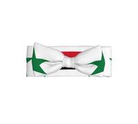 Fascia per capelli con bandiera della Repubblica Araba Siriana, per bambini da 0 a 6 mesi, in morbida maglia elasticizzata, ipoallergenica, regalo per neonati