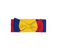 Fascia per capelli con bandiera della Romania, accessorio per capelli per bambini, adatto per bambini da 0 a 6 mesi o da indossare tutti i giorni