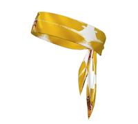 Fascia per capelli con bandiera della Spagna, anti-sudore e antiscivolo, per uomini e donne, allenamento, corsa, sport