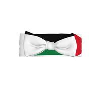 Fascia per capelli con bandiera dello Stato della Palestina, 0-6 mesi, in morbida maglia elasticizzata, ipoallergenica, regalo per neonati