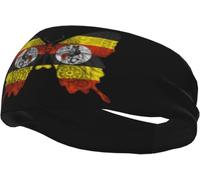 Fascia per capelli con bandiera tunisina di Tunisi, fasce sportive per uomo e donna, per allenamento, atletica, corsa, yoga, basket, palestra, unisex, polsiere