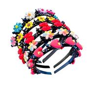 Fascia per capelli con clip, accessorio decorativo per capelli | Fasce per capelli con clip, accessorio per lo styling, fascia per capelli per festival, senza denti, strumento per l'uso