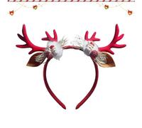 Fascia per capelli con corna di cervo, fascia per corna di alce | Fascia per costume da vestire,copricapo per le vacanze di Natale, cerchietto per capelli, fasce per capelli per il lavaggio del viso