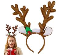 Fascia per capelli con corna di renna, orecchie di corna di cervo carine, copricapo di , accessori per costumi per donne e ragazze, feste di Natale, ballo di fine anno, accessori fotografici, fa