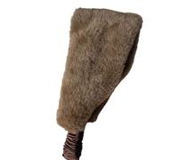 Fascia per capelli con design a tesa larga in peluche, protezioni per le orecchie calde invernali per sport e viaggi Fasce in peluche traspiranti invernali antivento protezioni per le orecchie