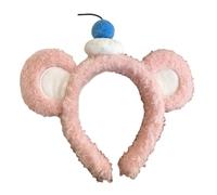 Fascia per capelli con disegni di torta di frutta, comoda, morbida, diversi colori, per feste e uso quotidiano