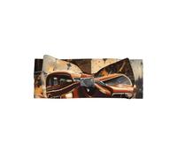 Fascia per capelli con fiocco color taxi, morbida, elastica, per neonati e neonati, graziosa fascia per capelli con fiocco per feste e regali