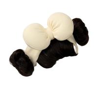 Fascia per capelli con fiocco, frangia per bambini, extension per capelli, copricapo per bambini da 3 a 12 mesi