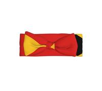 Fascia per capelli con fiocco per bambini della Repubblica Democratica di Timor Est da 0 a 6 mesi, in morbida maglia elasticizzata, ipoallergenica, regalo per neonati