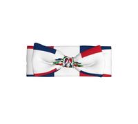 Fascia per capelli con fiocco per bambini della Repubblica Dominicana, 0-6 mesi, in morbida maglia elasticizzata, ipoallergenica, regalo per neonato