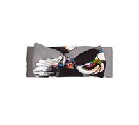Fascia per capelli con fiocco per neonati e neonati, con stampa di musica e scimmia, con luna piena, idea regalo