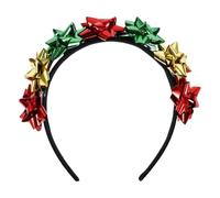 Fascia Per Capelli Con Fiori Natalizi Comodamente Indossabile Tutto Il | Fascia Per Capelli Da Donna Verde Oro Per Natale Per Madre Fidanzata Amiche Compagne Di osplay Evento Parata