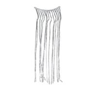 Fascia per capelli con frange con pettine strass testa festa in maschera copricapo copricapo catena scena puntelli copricapo