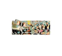 Fascia per capelli con gatto in arte moderna della metà del secolo per bambine e neonati, morbida ed elastica, regolabile, per bambini da 0 a 24 mesi