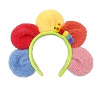 Fascia per capelli con girasoli, per la festa di Natale, carina fascia decorativa con fiori, per trucco, margherite, fascia per capelli