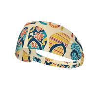 Fascia per capelli con motivo a righe e cuori rossi, fasce sportive per uomo e donna, fascia per capelli per San Valentino, per allenamento, atletica, corsa, yoga, basket, palestra