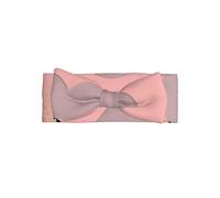 Fascia per capelli con motivo astratto con grafico d'amore e morbido fiocco per neonati, bambini e bambini.