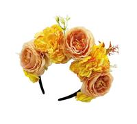 Fascia per capelli con motivo floreale, per genitori e bambini, alla moda, accessorio culturale per eventi familiari