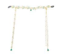 Fascia per capelli con nappe antiche con nappe uniche con strass per feste della sposa ed eventi di moda accessori da sposa